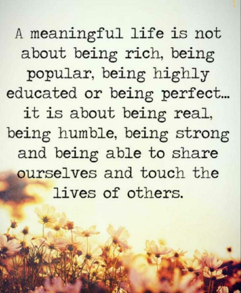 Meaningful Life