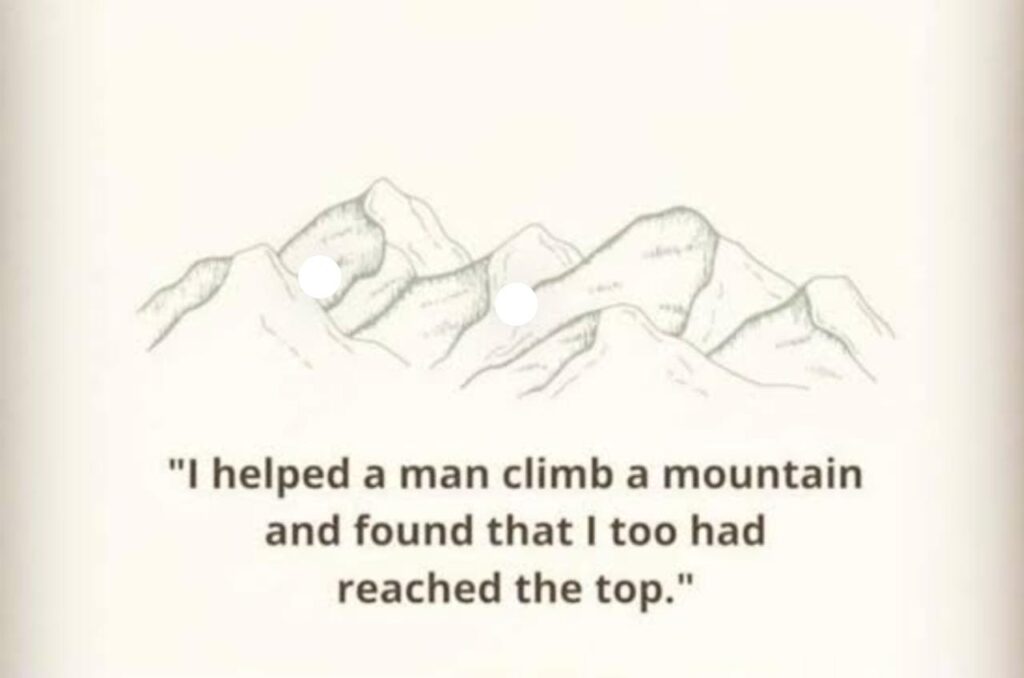 Help Someone Reach the Top