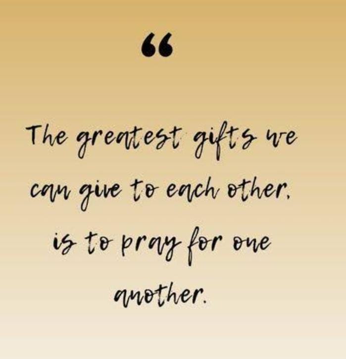 'Pray for others too’