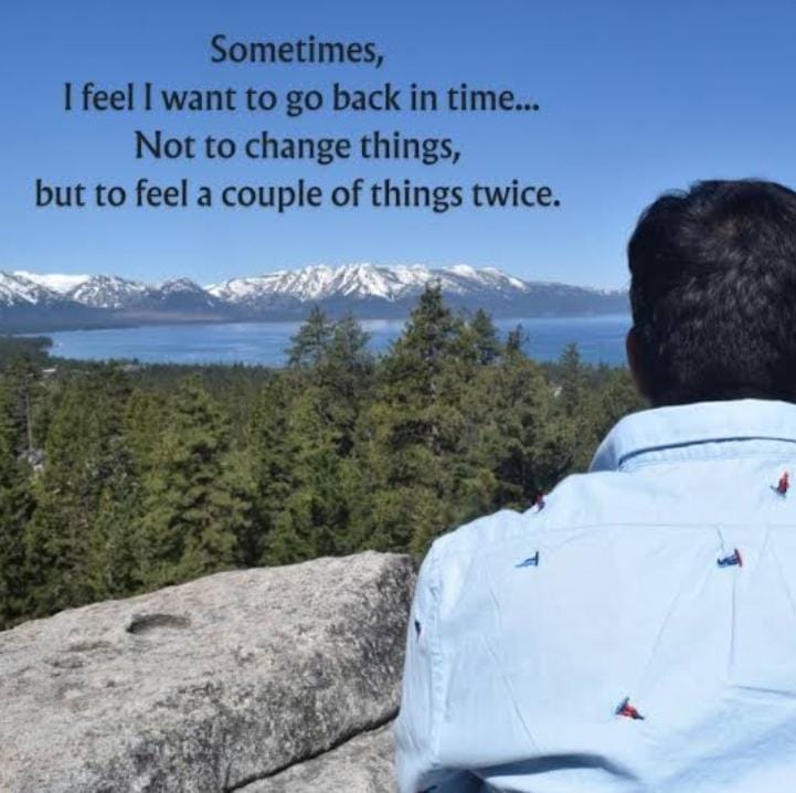 'Sometimes....'