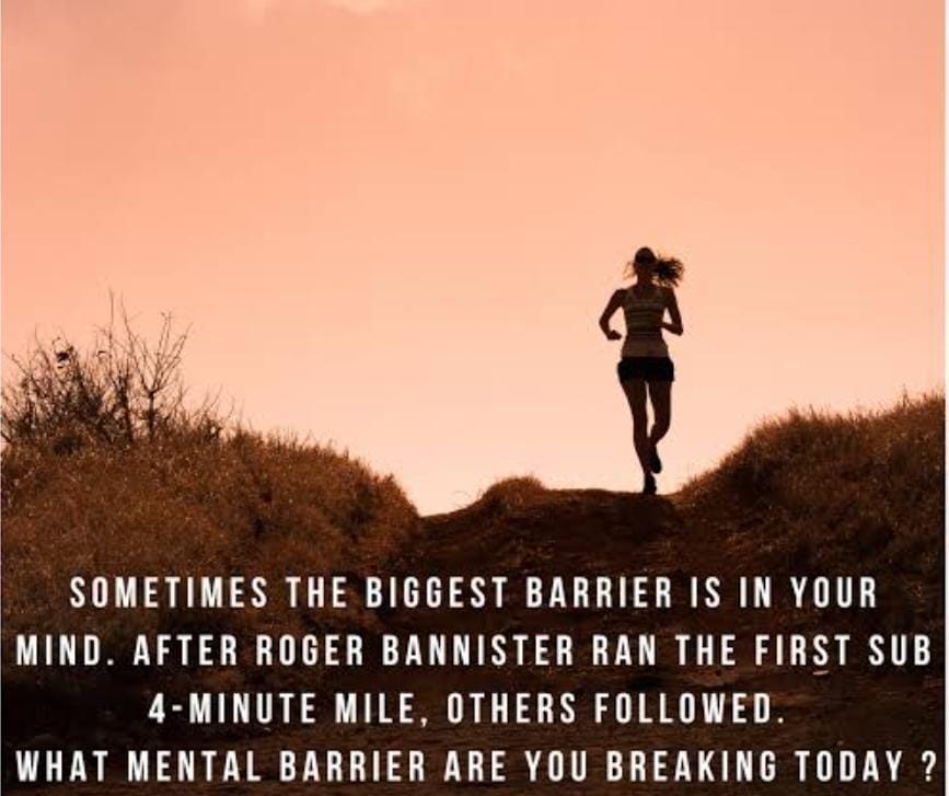 YOUR FOUR MINUTE MILE