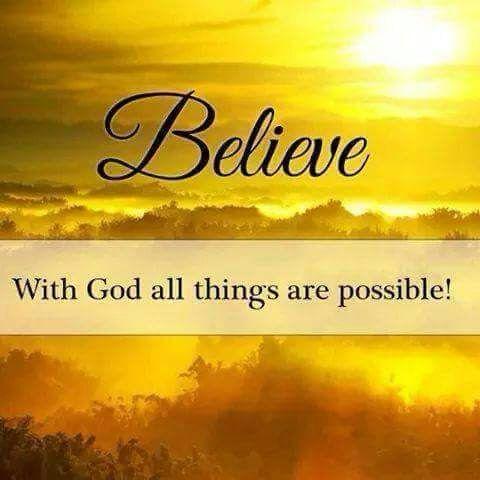 I Believe….