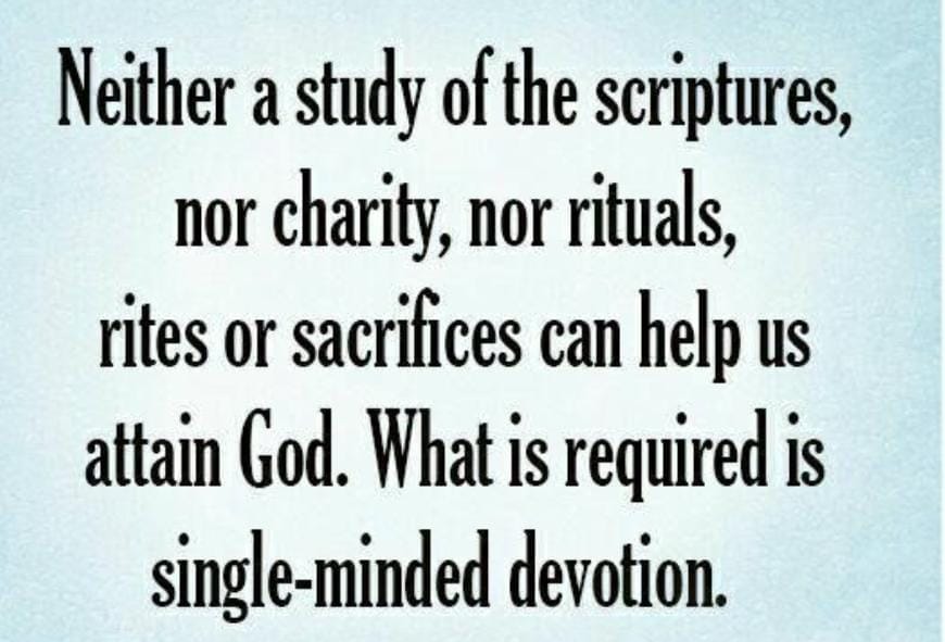 Fallacy of Rituals