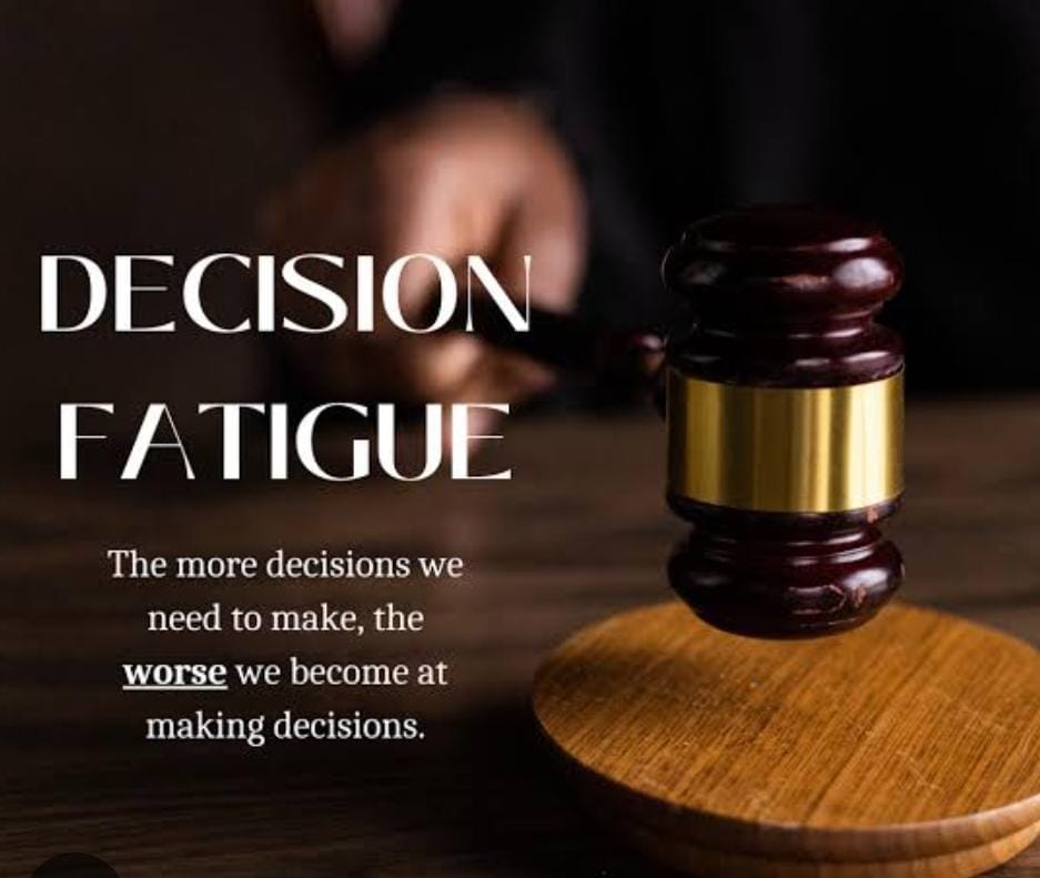 Decision Fatigue
