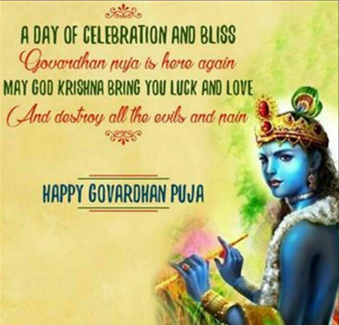Day 4 - Annakut: The Day is also Celebrated as Govardhan Puja