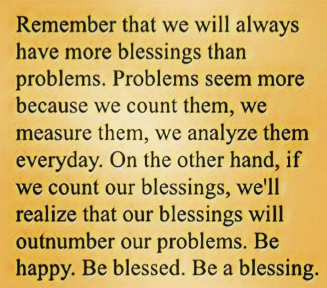 Blessings