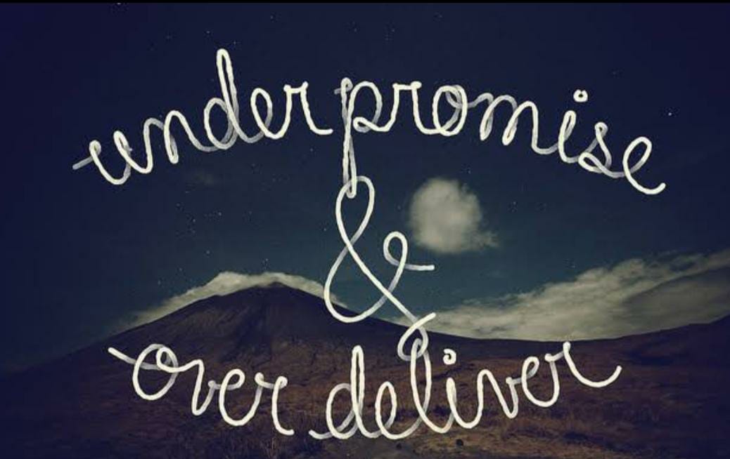 'Promise Less'