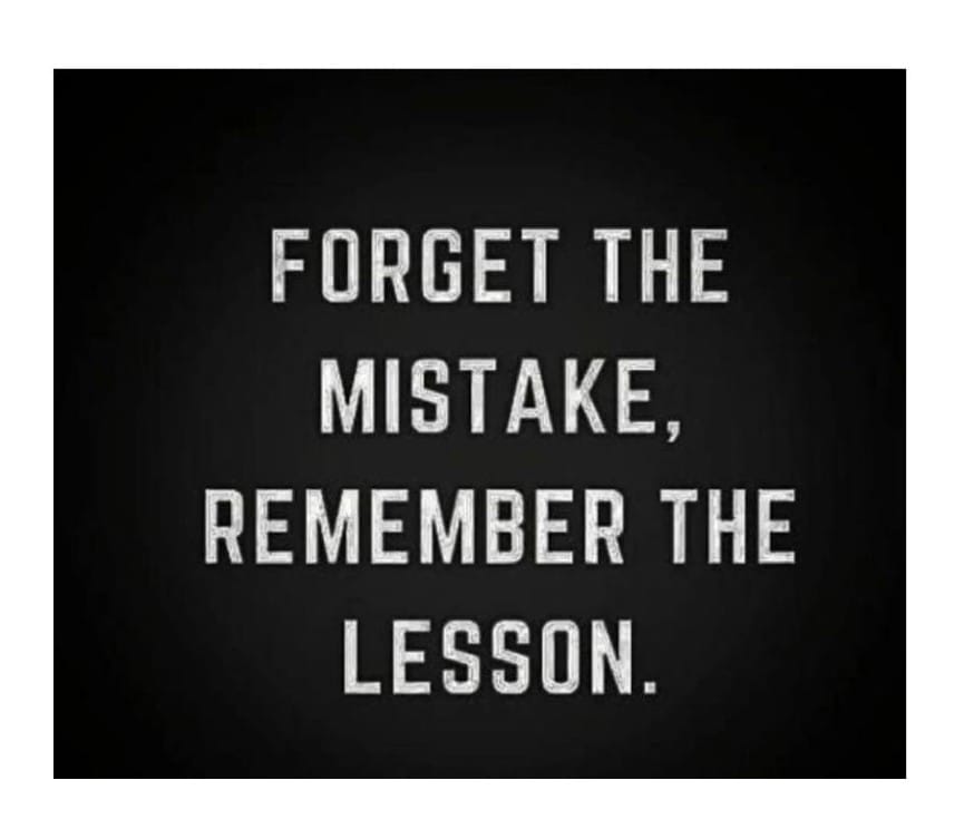 Don't erase that mistake
