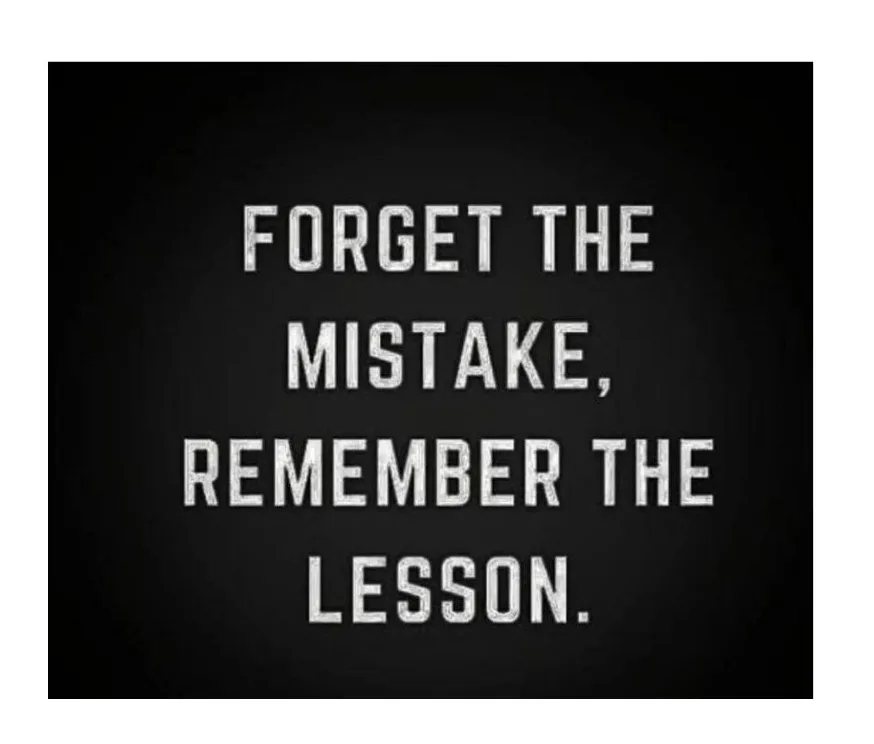 Don't erase that mistake