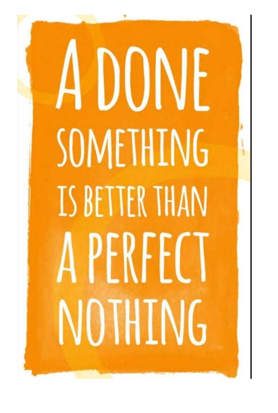 Embrace the Imperfections