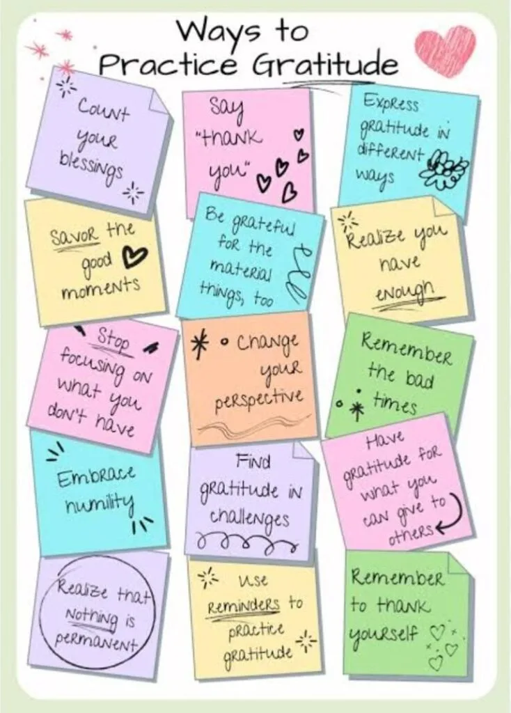 How to practice gratitude?