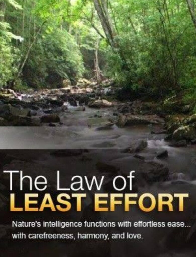 The Law of Least Effort!