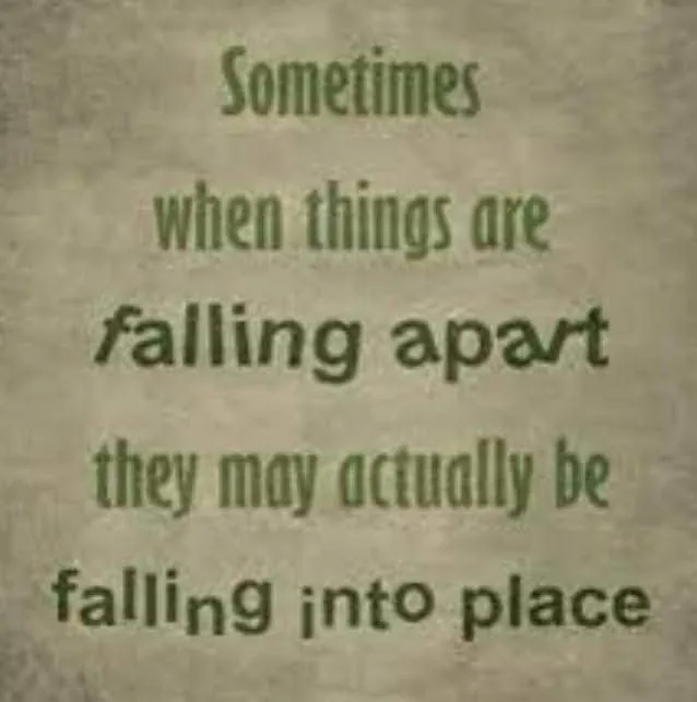 Whatever happens is for good
