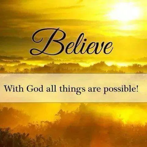 I Believe….