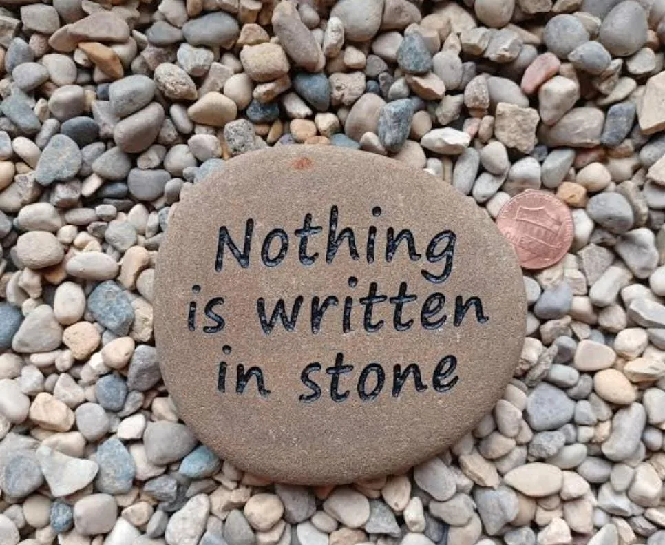 'Nothing is written'