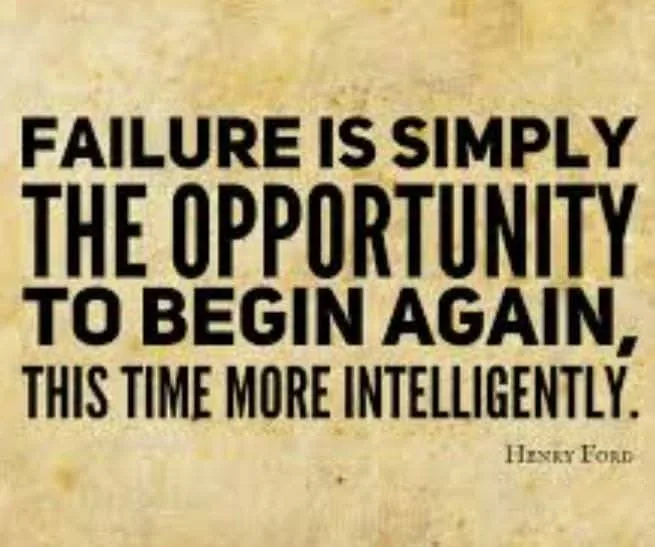 Learn from failure