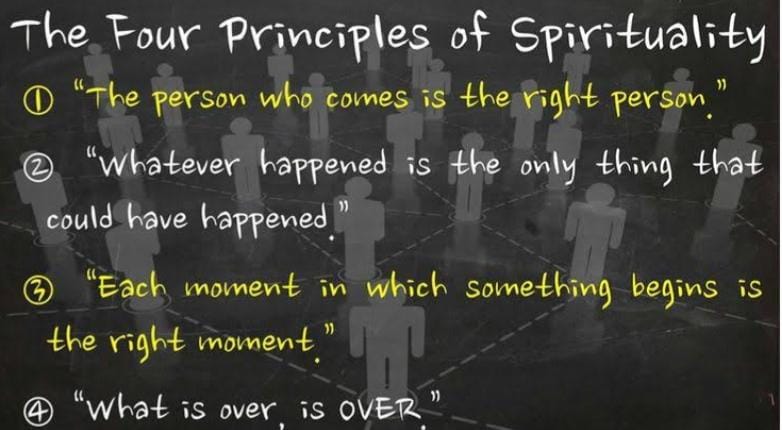 four principles of spirituality