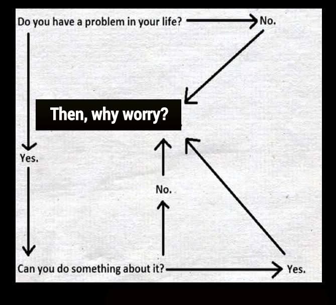 don’t worry life lessons