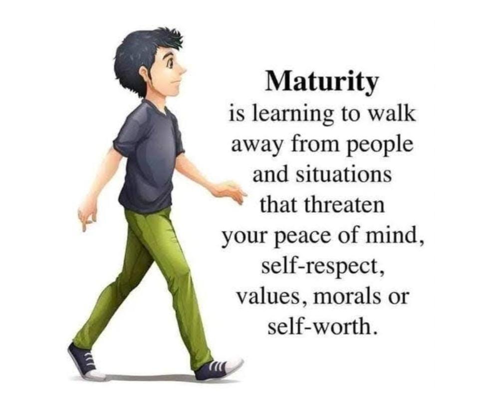 what is maturity